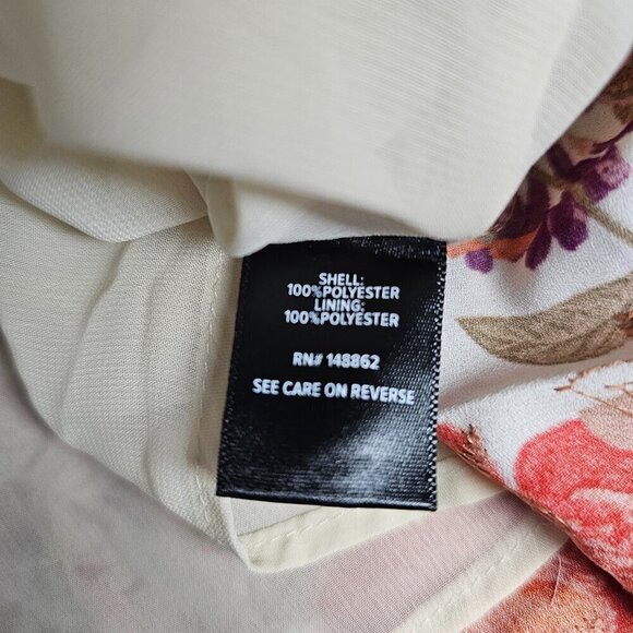 Torrid Georgette Eyelet Smocked Waist Puff Sleeve Floral Boho Top - Picture 5 of 10